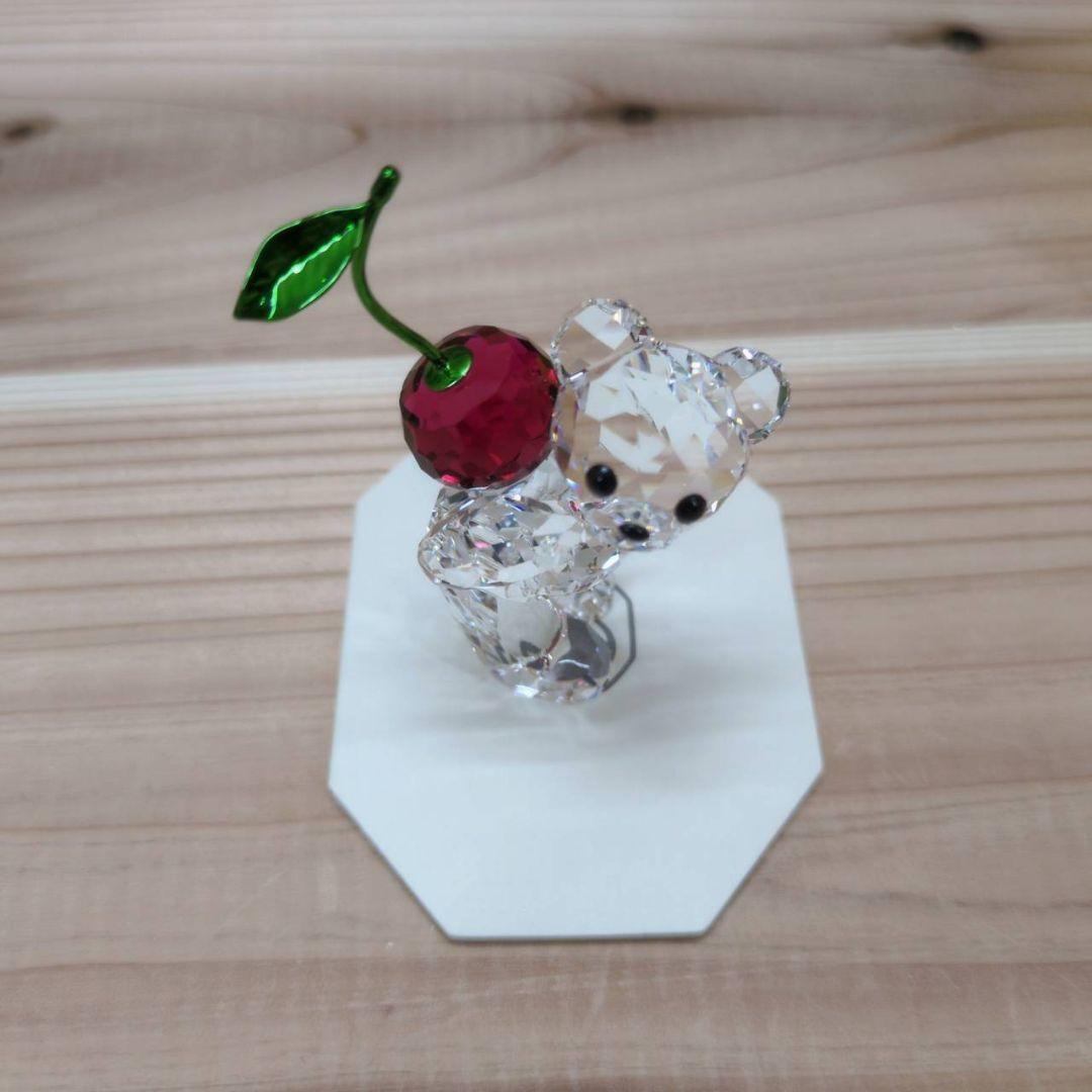 最終価格　スワロフスキー Krisベア チェリー カップル 5675393