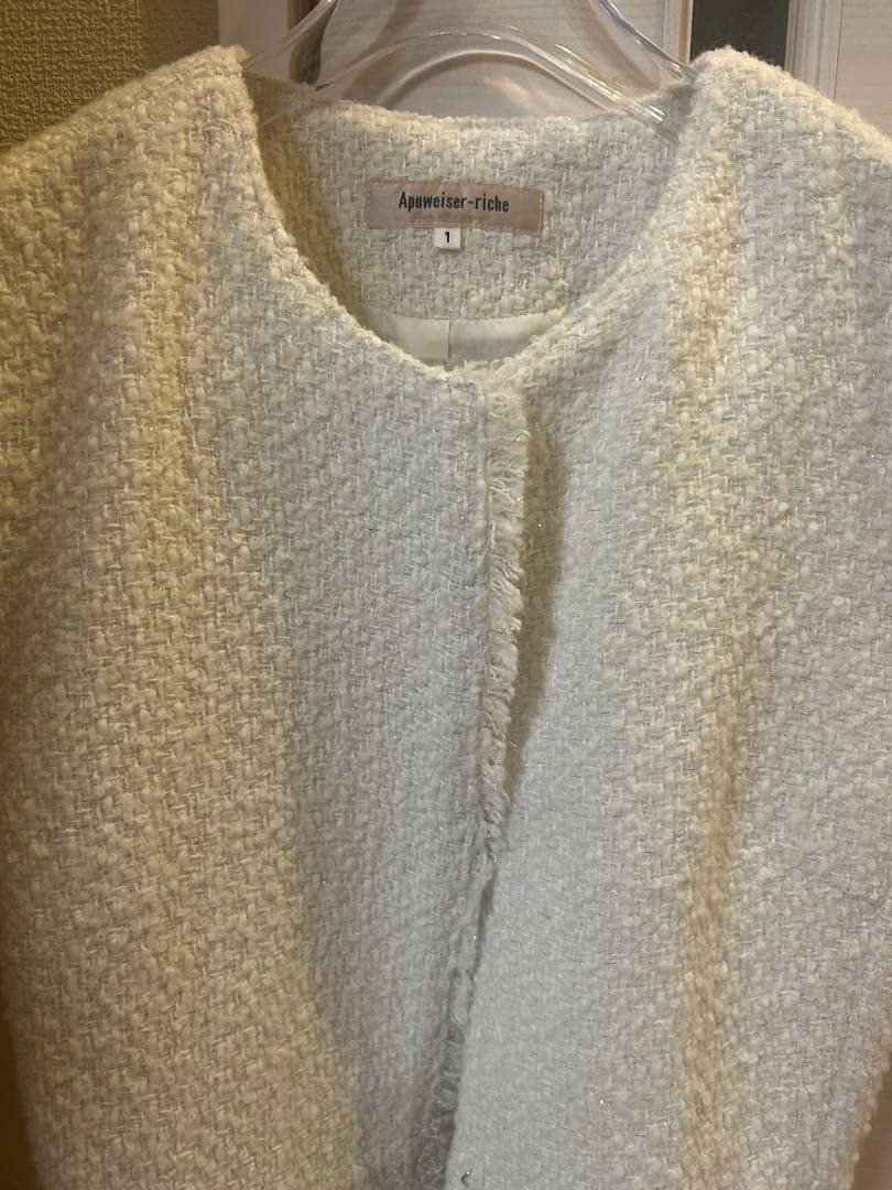 ツイードぺプラムジレ　アプワイザーリッシェ