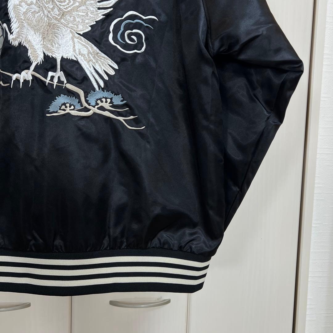 日本代表 2005年 刺繍 スカジャン 八咫烏 ボアジャケット JFA