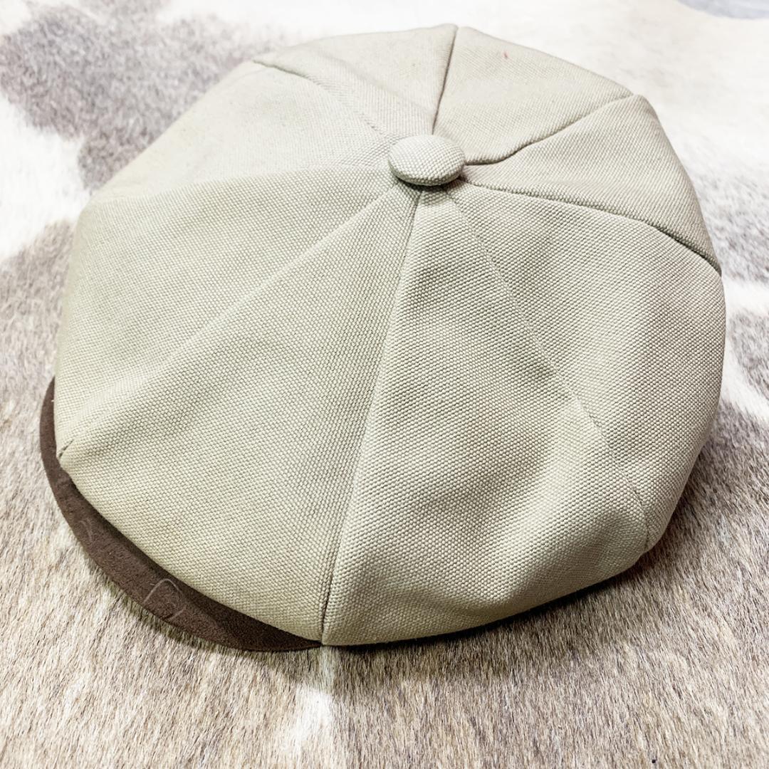 ニューヨークハット　ツバレザー　キャスケット　バイカー