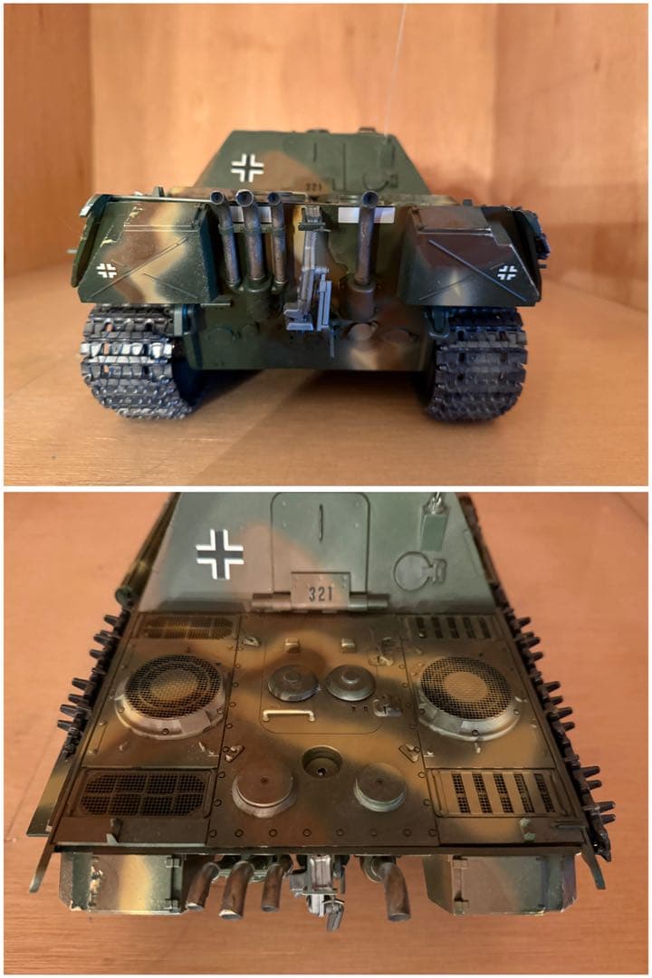 【O-1980】タミヤ ヤークトパンサー 戦車 ラジコン 1/16 ジャンク