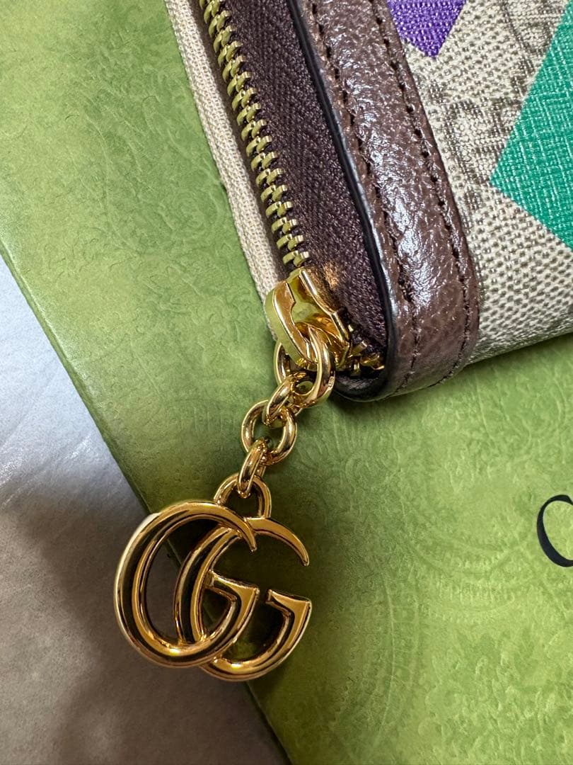 TMOGUCCI マルチカラー 長財布★美品