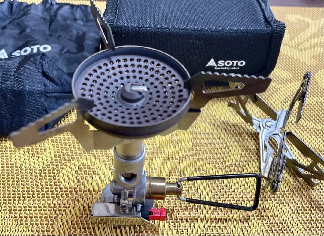 SOTOウインドマスター(本体)➕ フォーフレックス(4本爪専用ゴトク)のセット