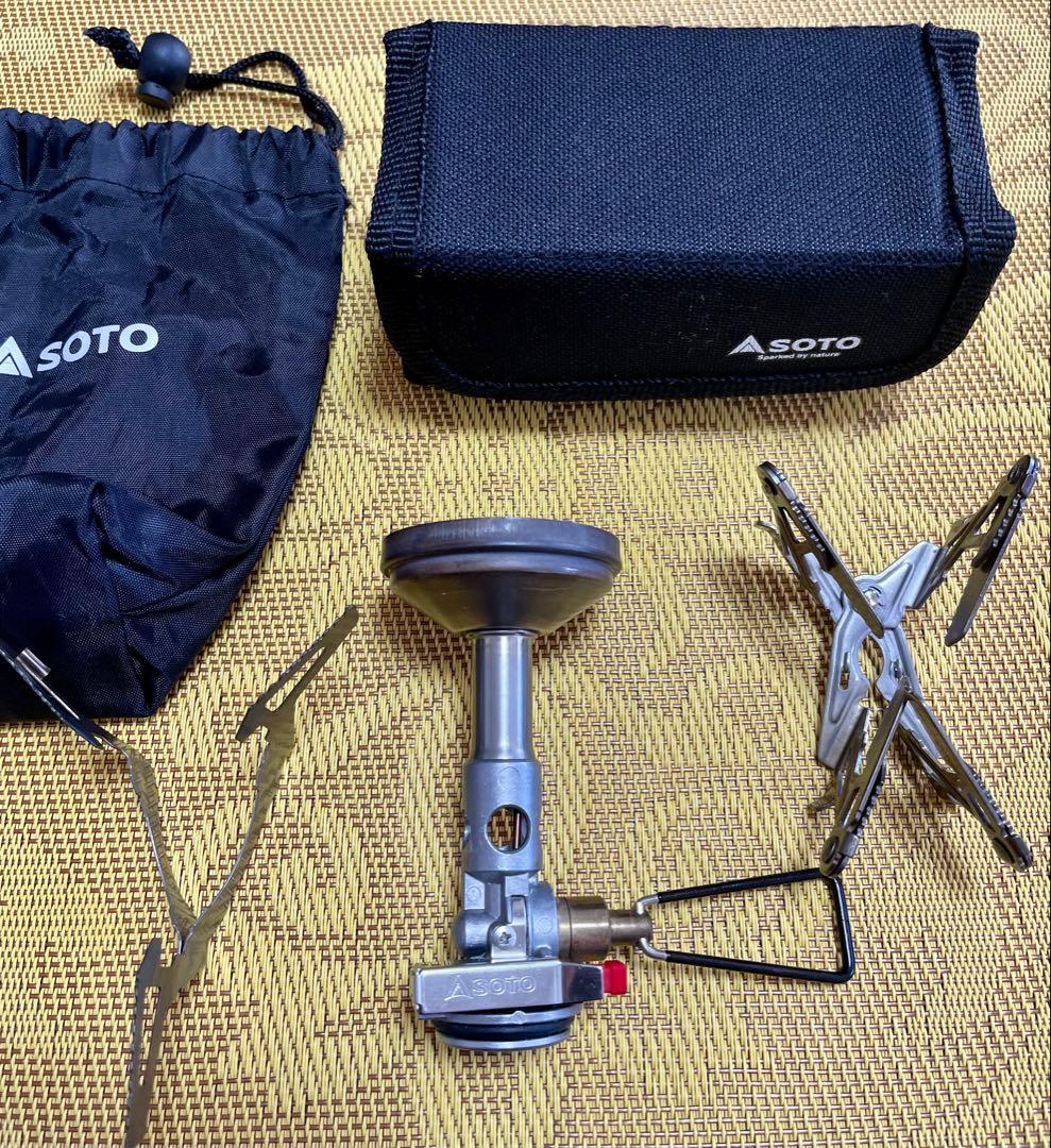 SOTOウインドマスター(本体)➕ フォーフレックス(4本爪専用ゴトク)のセット