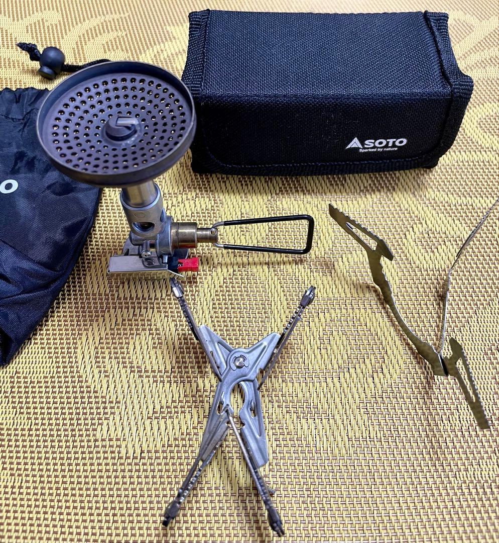 SOTOウインドマスター(本体)➕ フォーフレックス(4本爪専用ゴトク)のセット