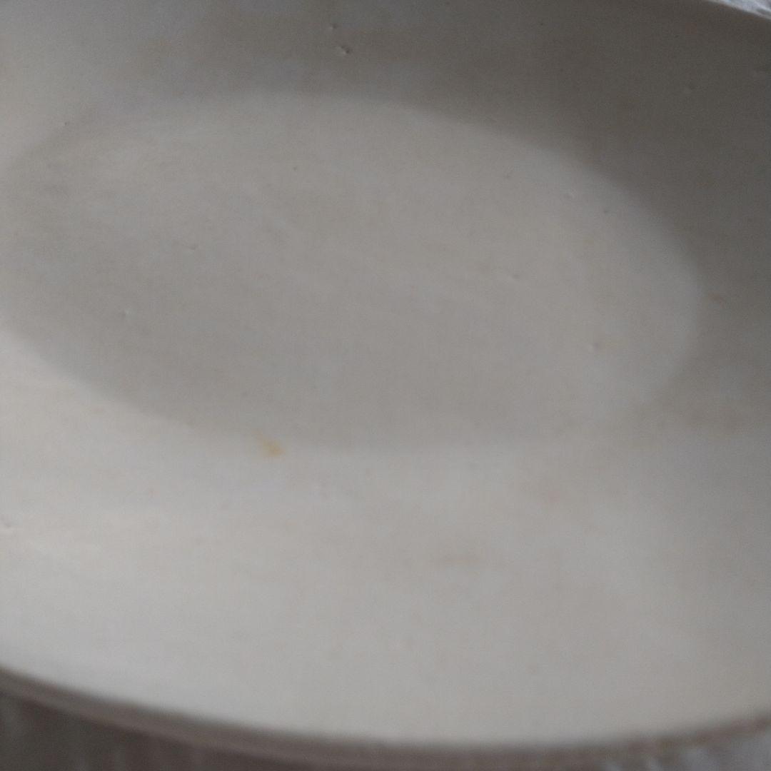 眞砂眞砂子 さん/オーバルリムプレート L(29.5cm) 白マット×2枚セット