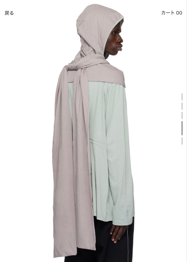 Kiko Kostadinovフード付きストール