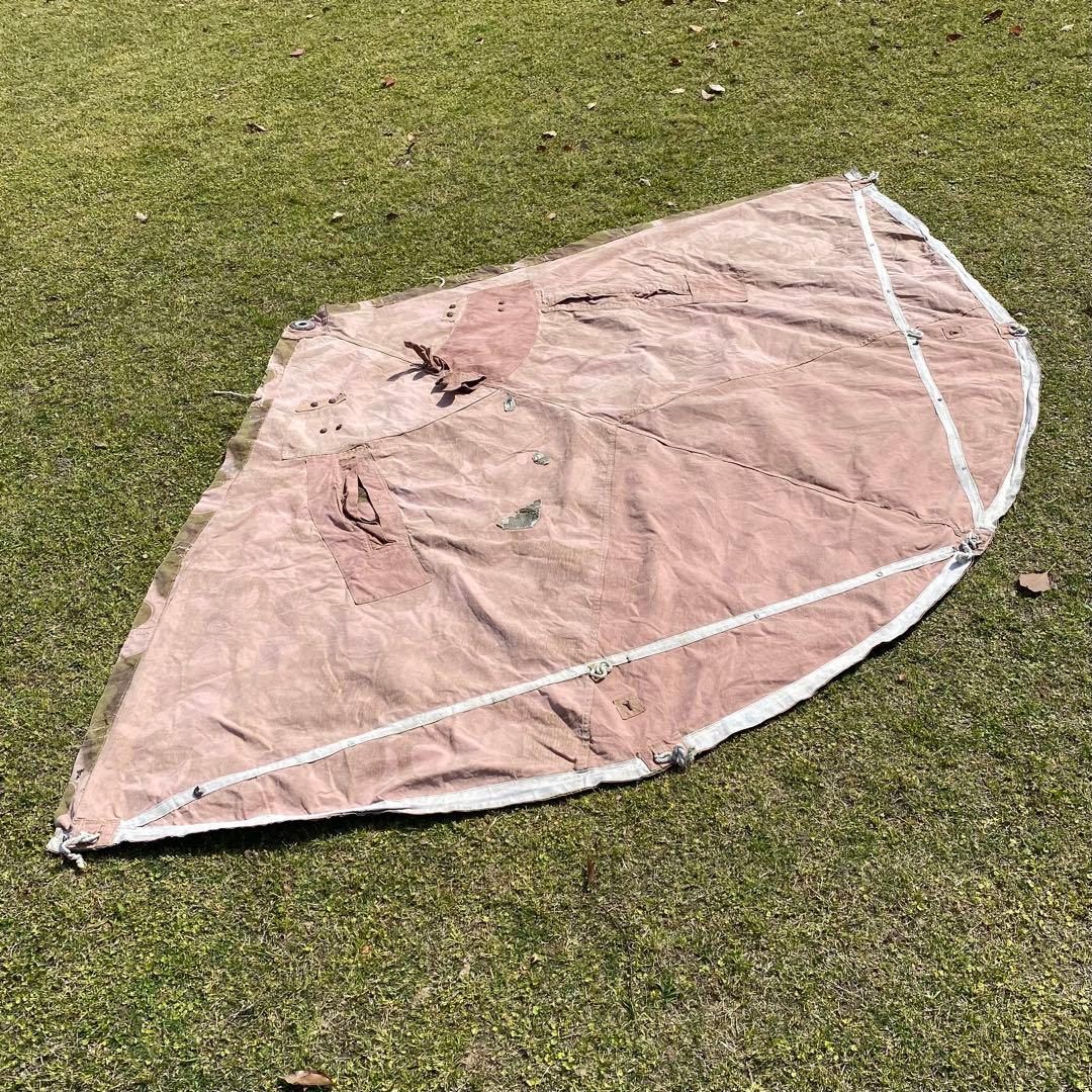 t*o様 超レア！ハンガリー軍　軍幕⑧　初期型　２枚　ポール・ペグセット　ワンポ