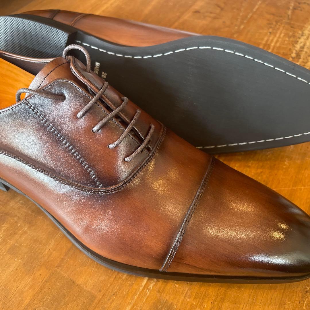 MURATA ORIGINAL921010ストレートチップ茶26.5