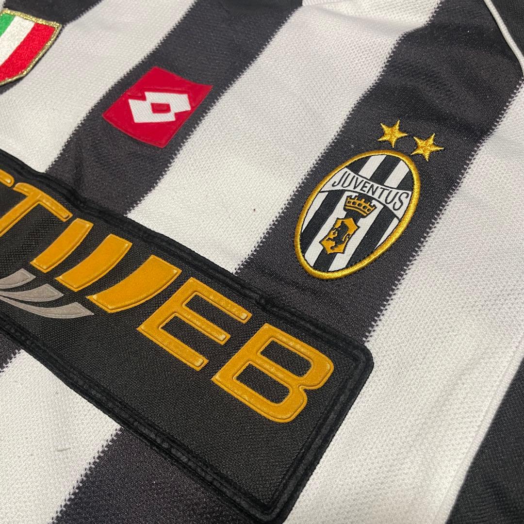 Lotto 製 ユニフォーム ユベントス ダービッツ サッカーゲームシャツ