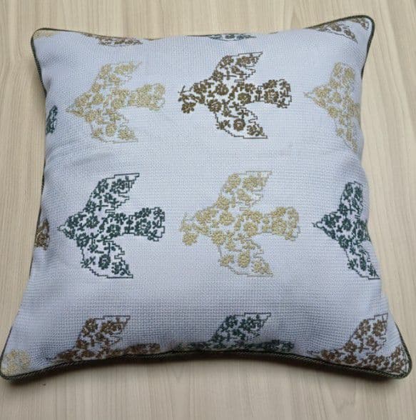 ruti❤45cm用odyssey ❤３色パイピング♪クッションカバー