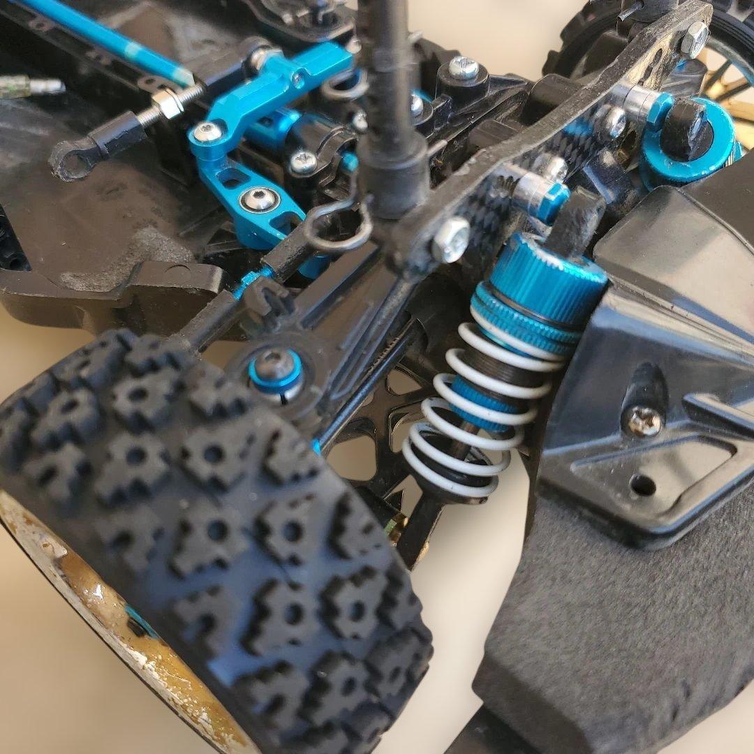 タミヤ TT-02改ラリー インプレッサボディセット アルミパーツ多数