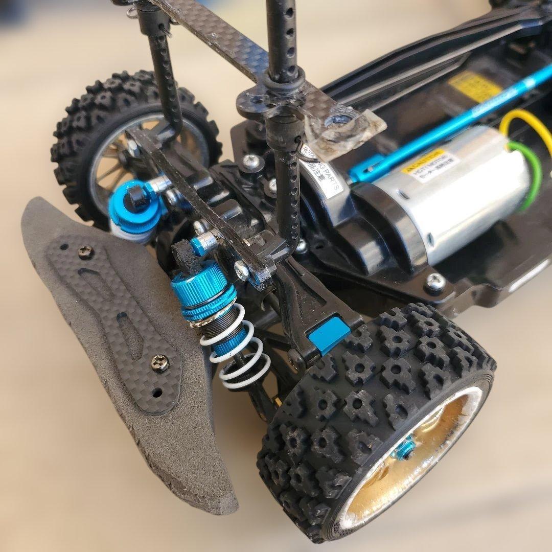 タミヤ TT-02改ラリー インプレッサボディセット アルミパーツ多数