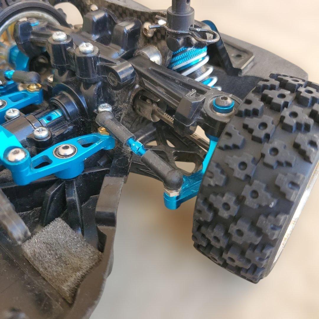 タミヤ TT-02改ラリー インプレッサボディセット アルミパーツ多数