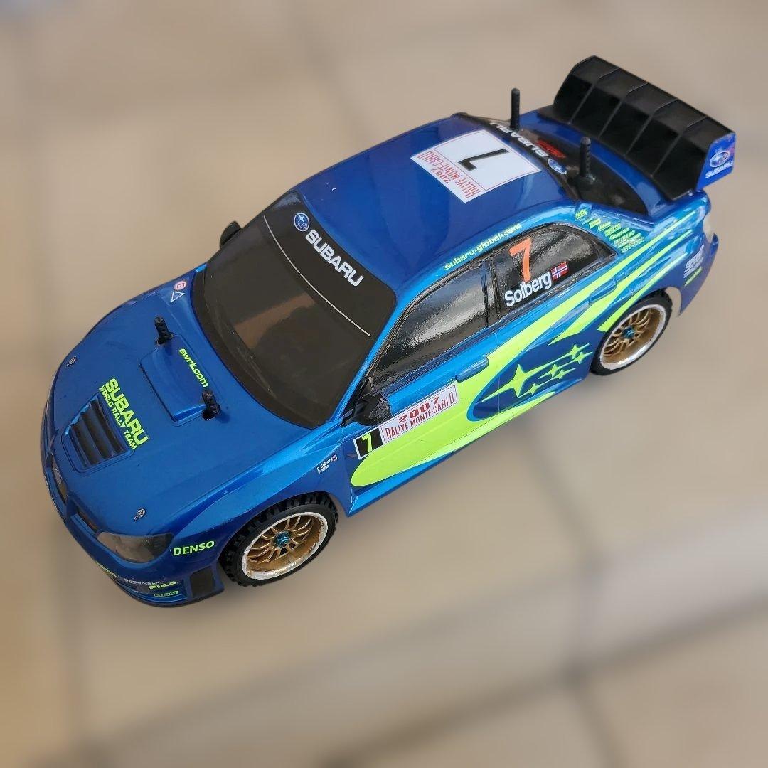 タミヤ TT-02改ラリー インプレッサボディセット アルミパーツ多数