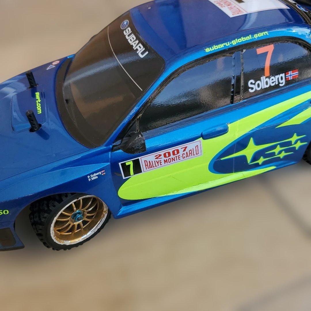 タミヤ TT-02改ラリー インプレッサボディセット アルミパーツ多数