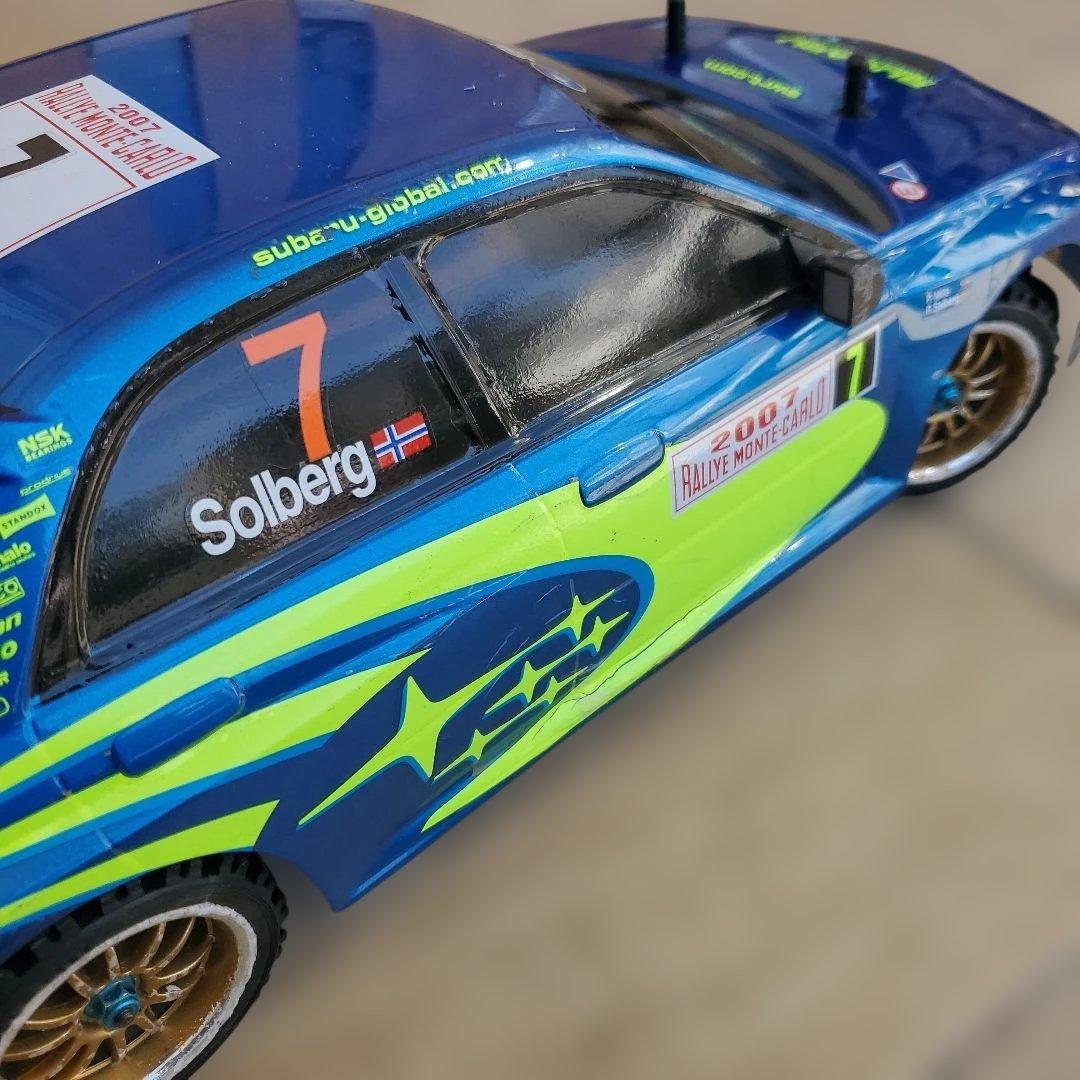 タミヤ TT-02改ラリー インプレッサボディセット アルミパーツ多数