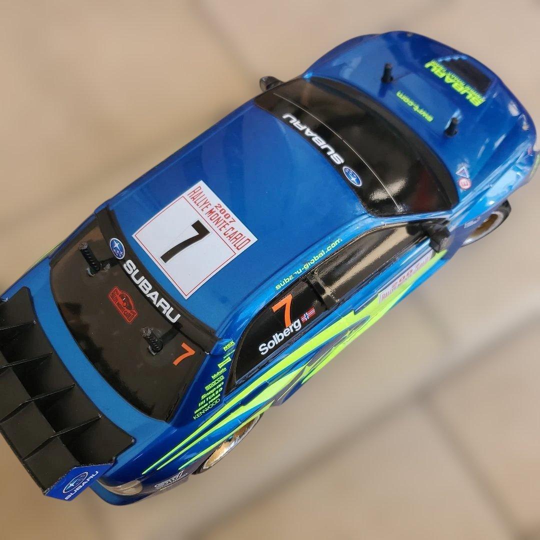 タミヤ TT-02改ラリー インプレッサボディセット アルミパーツ多数