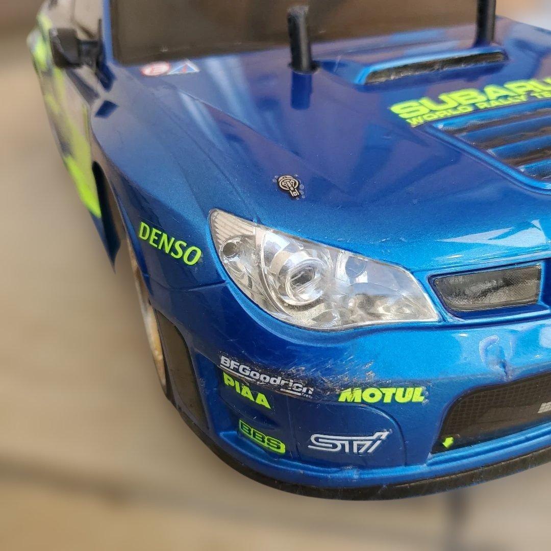タミヤ TT-02改ラリー インプレッサボディセット アルミパーツ多数