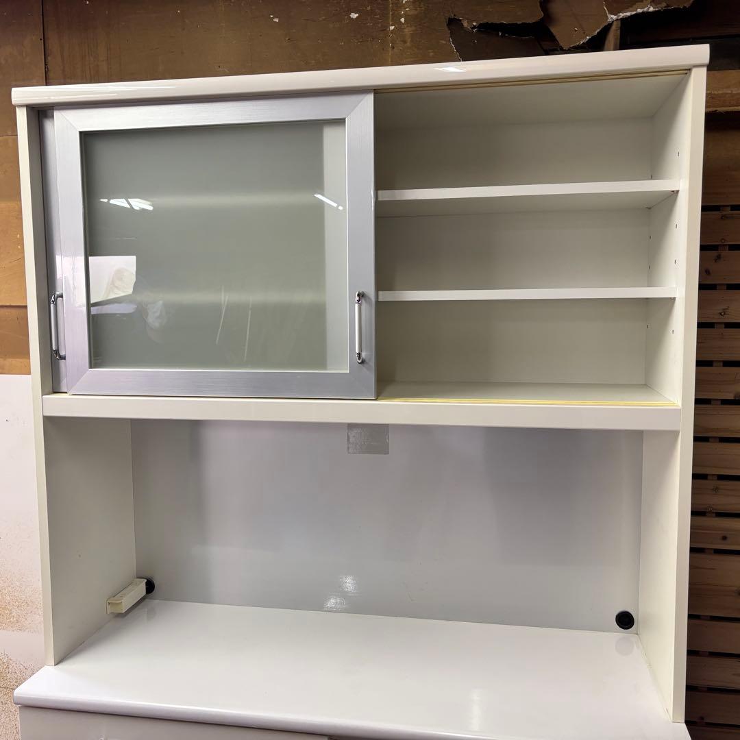 送料込み　食器棚　キッチンボード　カップボート　幅120cm