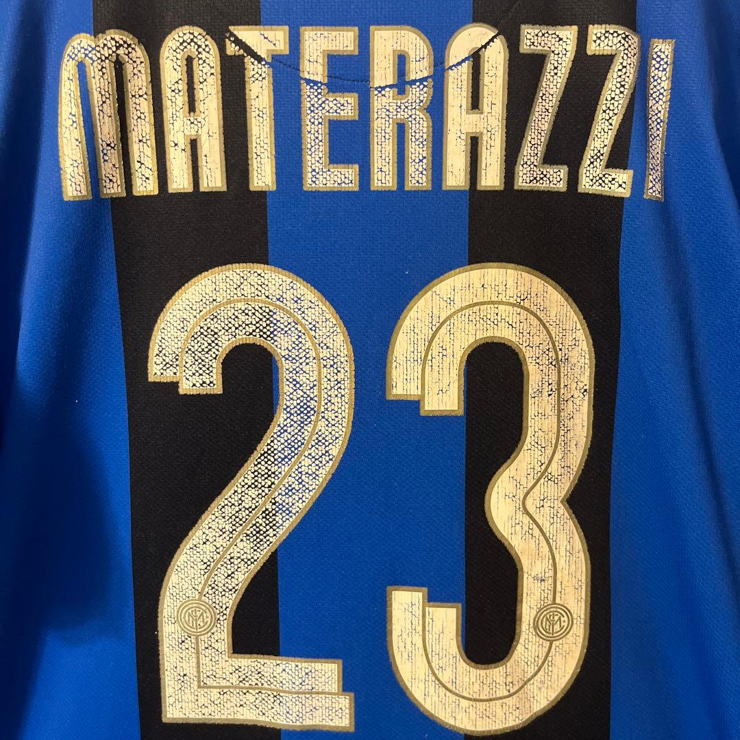 【レトロユニ】インテル 08-09 ホーム #23 マテラッツィ