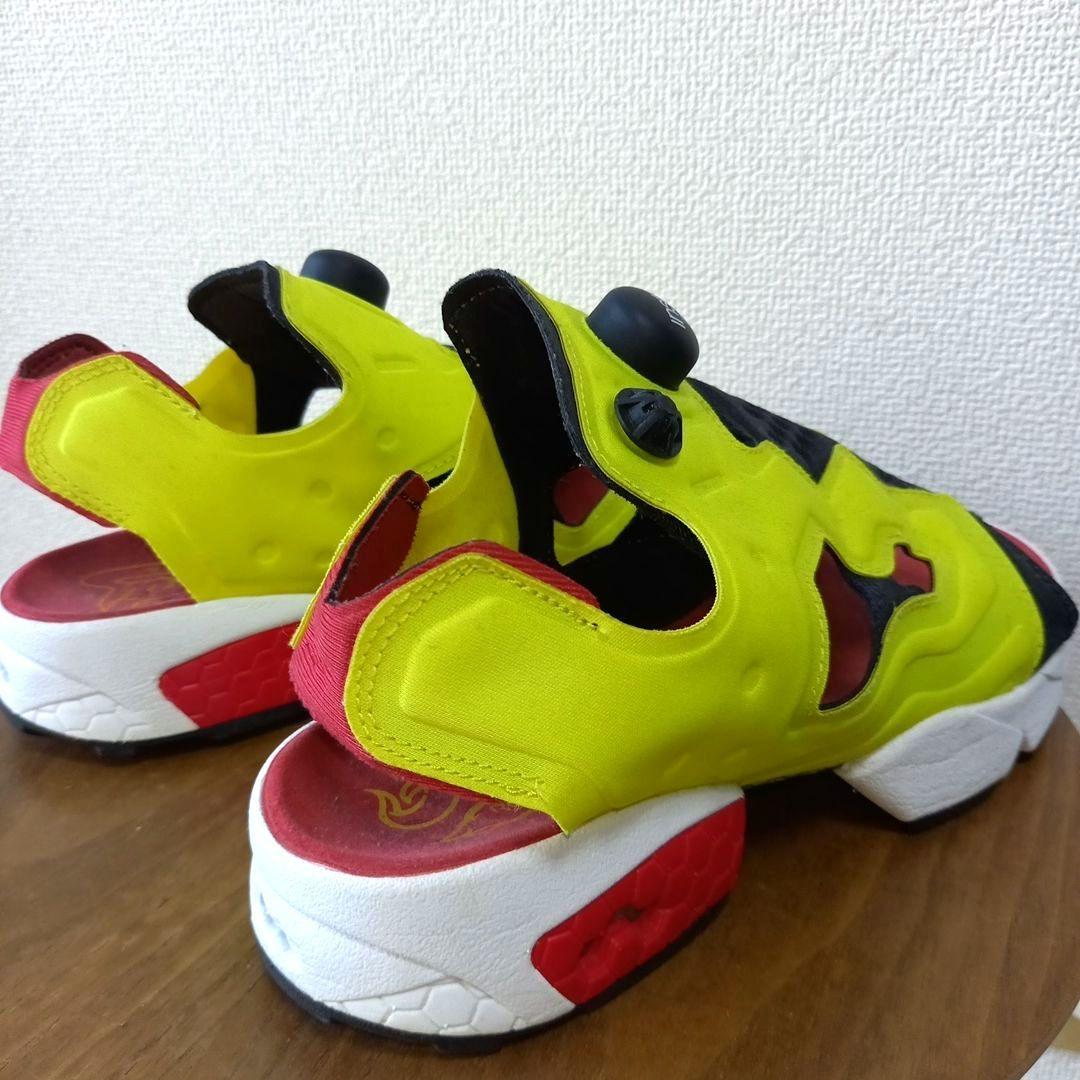 希少　リーボック　インスタポンプフューリーサンダル　　イエロー　レッド　26cm