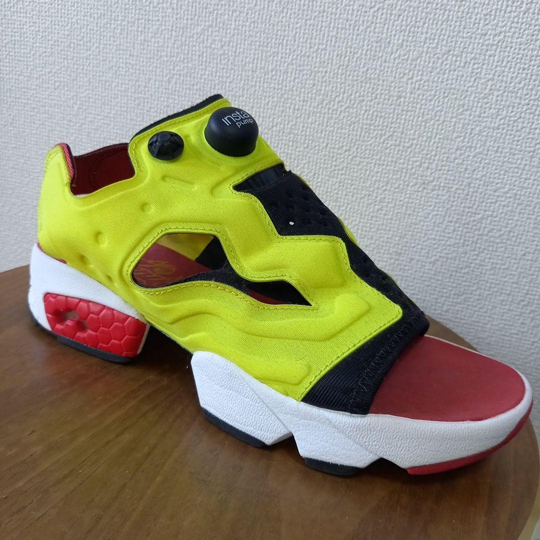 希少　リーボック　インスタポンプフューリーサンダル　　イエロー　レッド　26cm