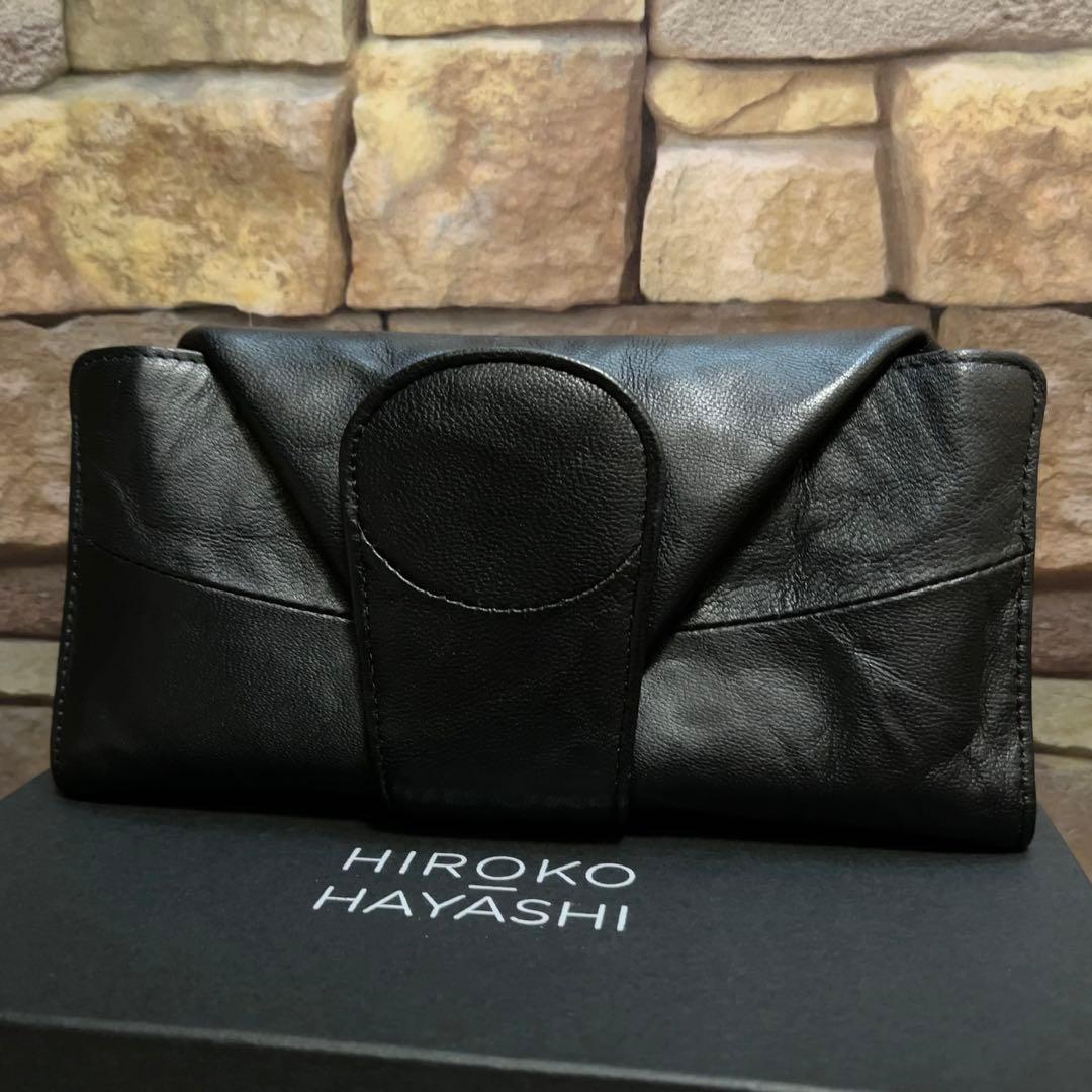 みい様 HIROKO HAYASHI 長財布 BEFANA 黒 ヒロコハヤシ