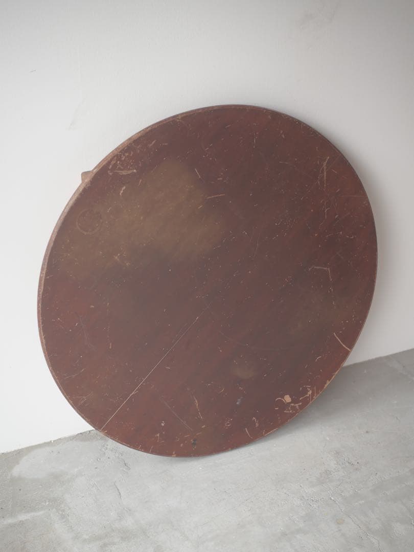 ちゃぶ台　丸ちゃぶ台　台　古家具　古道具　アンティーク　昭和レトロ