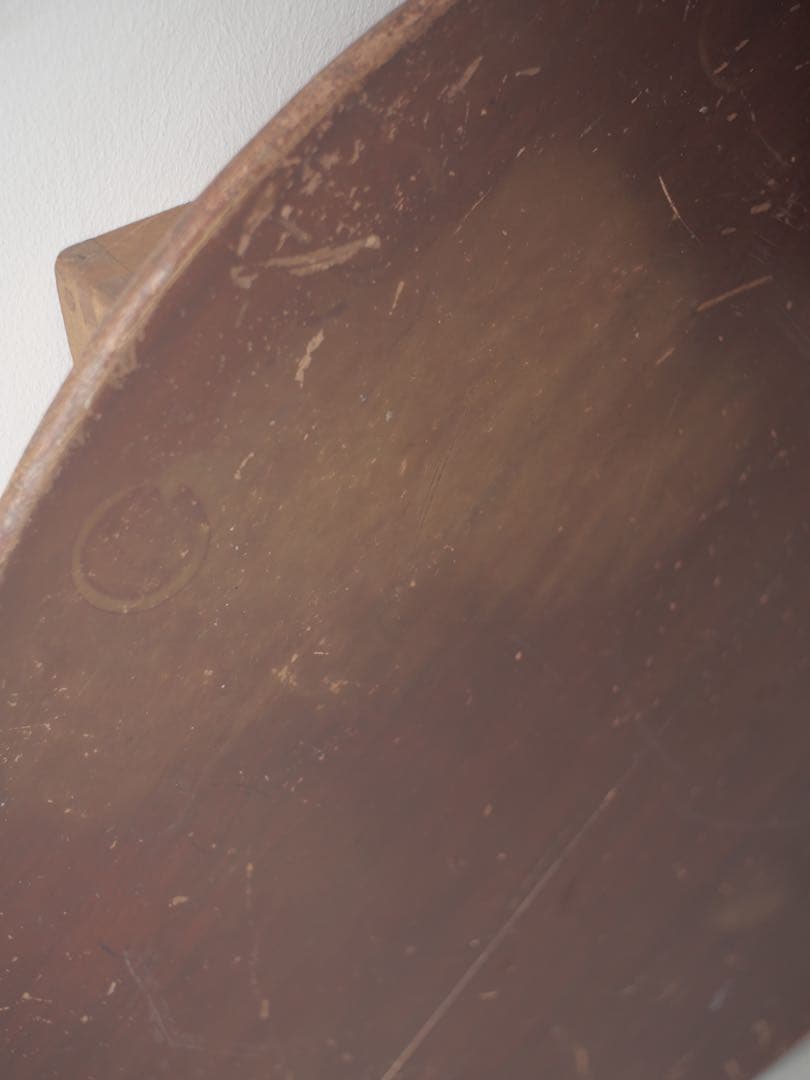 ちゃぶ台　丸ちゃぶ台　台　古家具　古道具　アンティーク　昭和レトロ