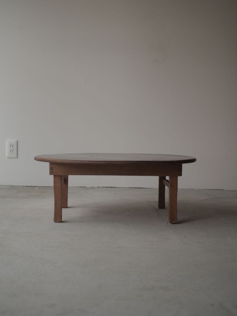 ちゃぶ台　丸ちゃぶ台　台　古家具　古道具　アンティーク　昭和レトロ