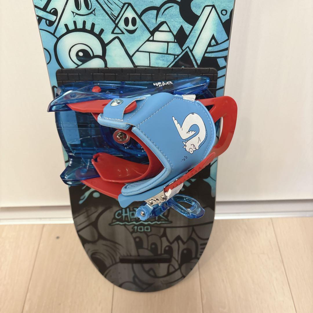 【送料込】バートンChopper 100 スノーボード　ビンディング 2点セット