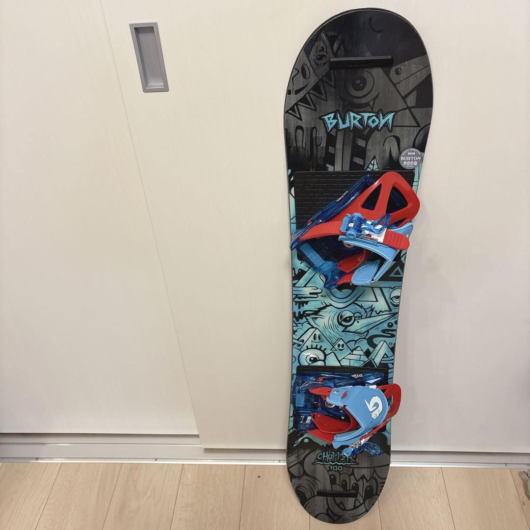 【送料込】バートンChopper 100 スノーボード　ビンディング 2点セット