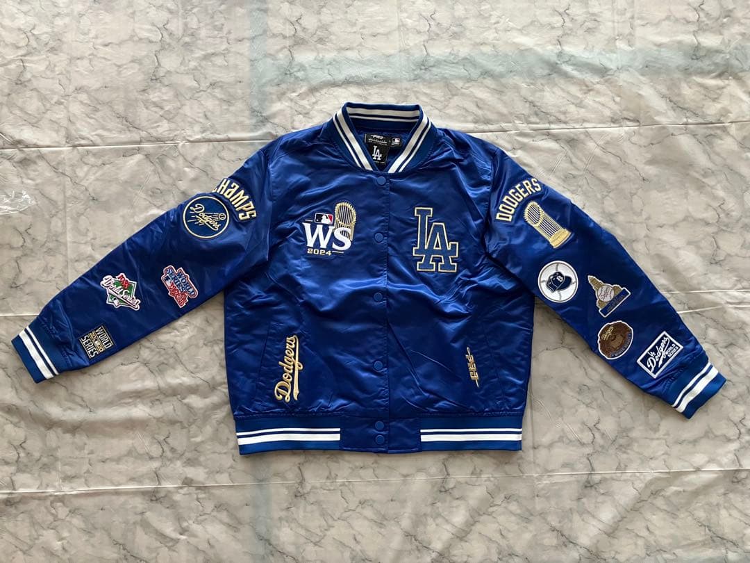 2024 ワールドシリーズ チャンピオン サテン ジャケット ドジャース