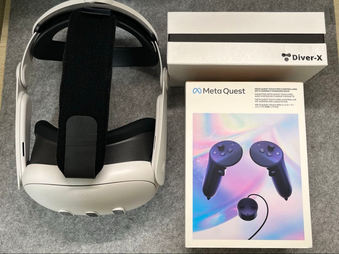  Quest 3 Pro コントローラー ContactSheetセット