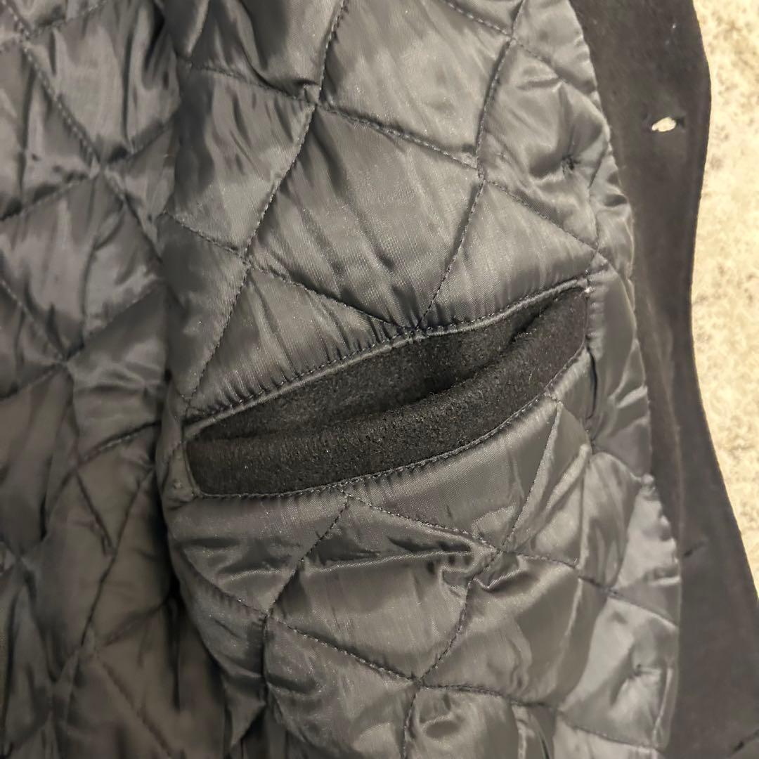 美✨Schott ショット ピーコート 740 キルティング USA製 黒 38