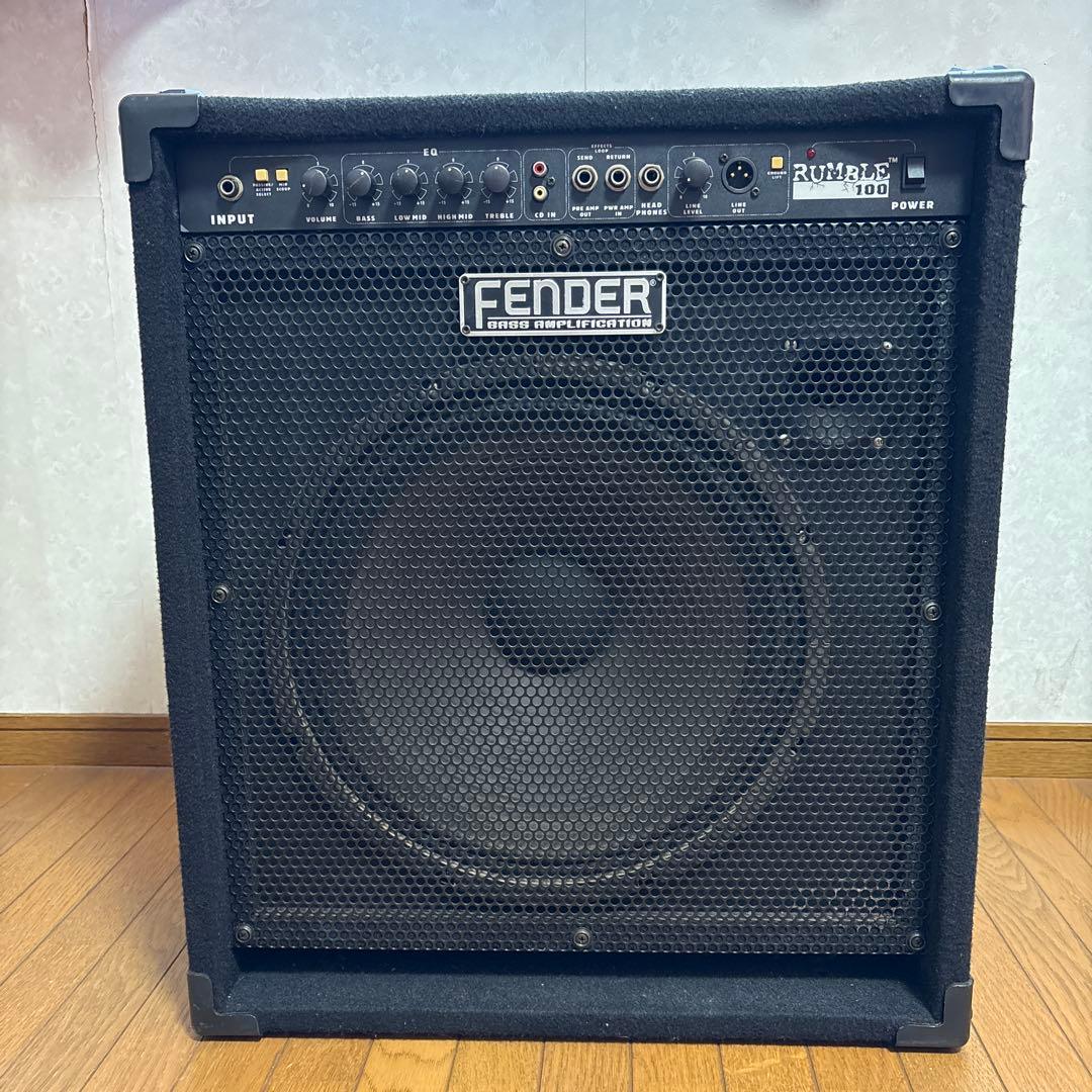 #Fender Rumble 100 #ベース用アンプ