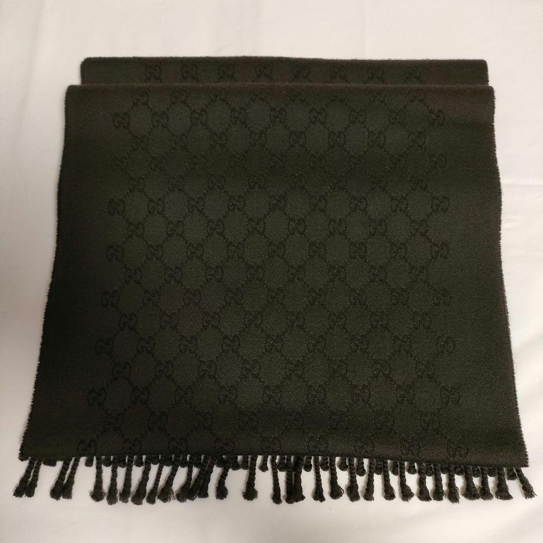 GUCCI　グッチ　GG柄　マフラー