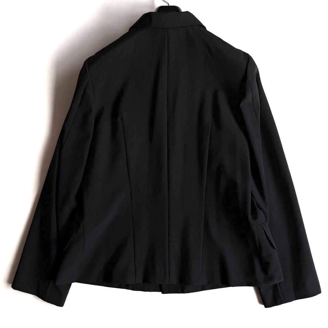 《美品》 コムデギャルソン フリル フライフロント ジャケット ブラック