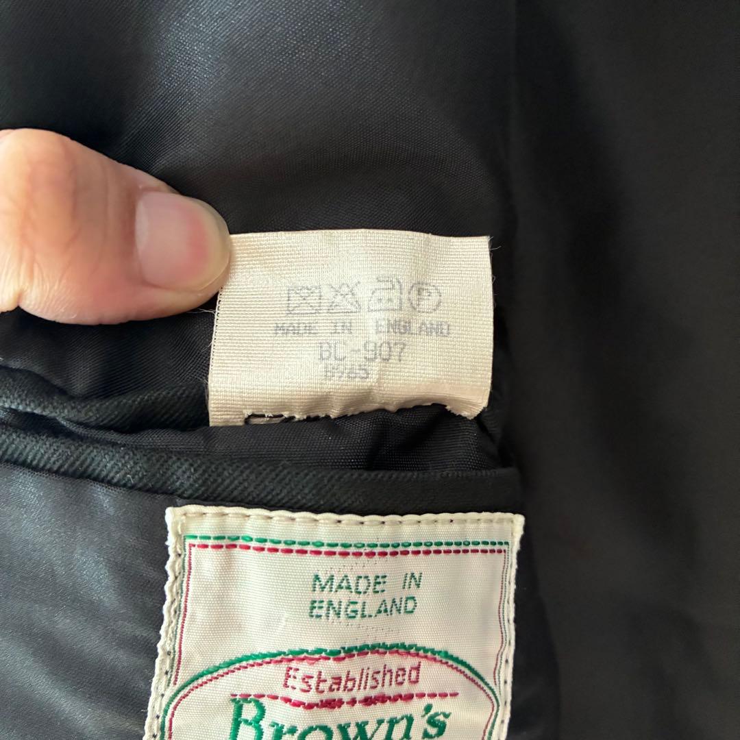 80's ヴィンテージ ダブル テーラードジャケット 短丈 ブラック