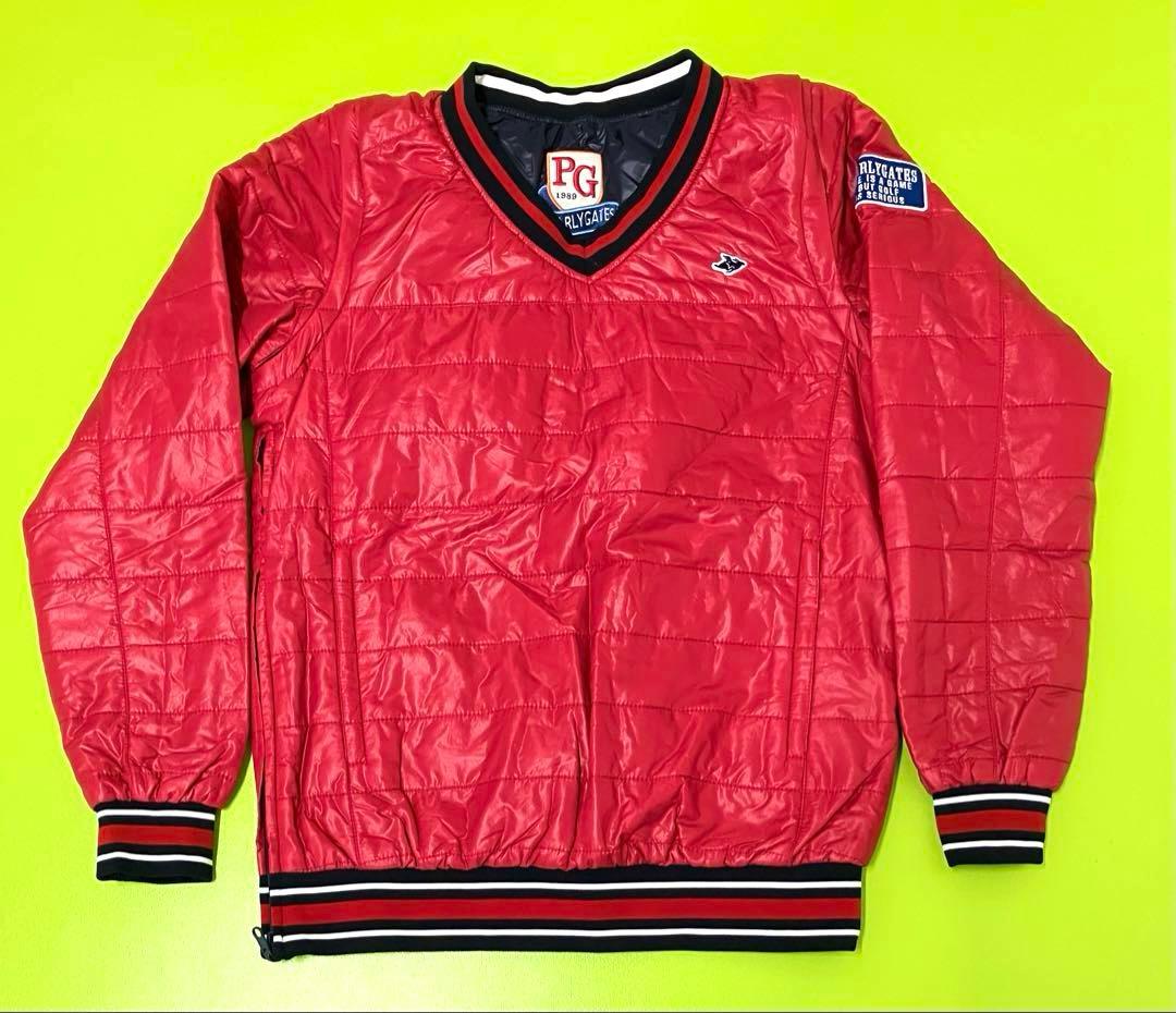 値下げ パーリーゲイツ リバーシブル4way スニード ベスト レッド ネイビー