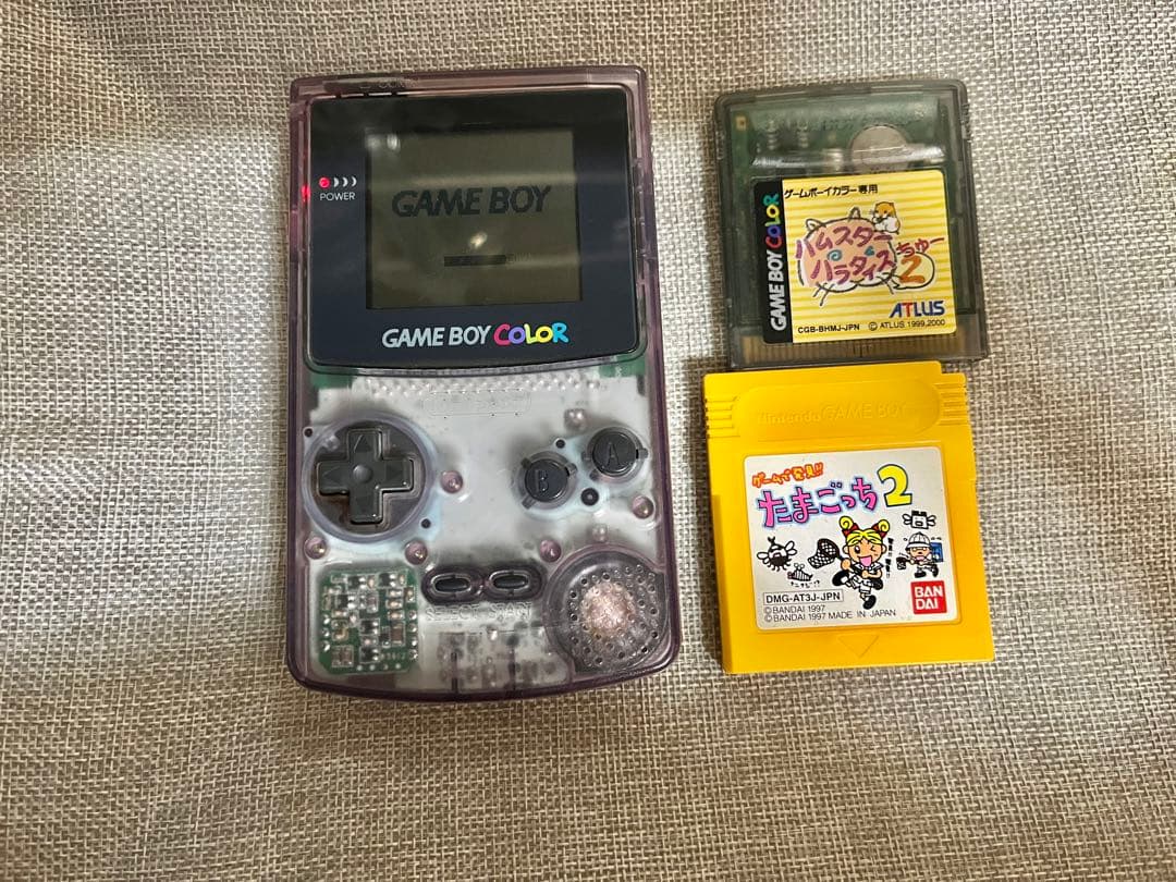 ゲームボーイカラー　カセット込み