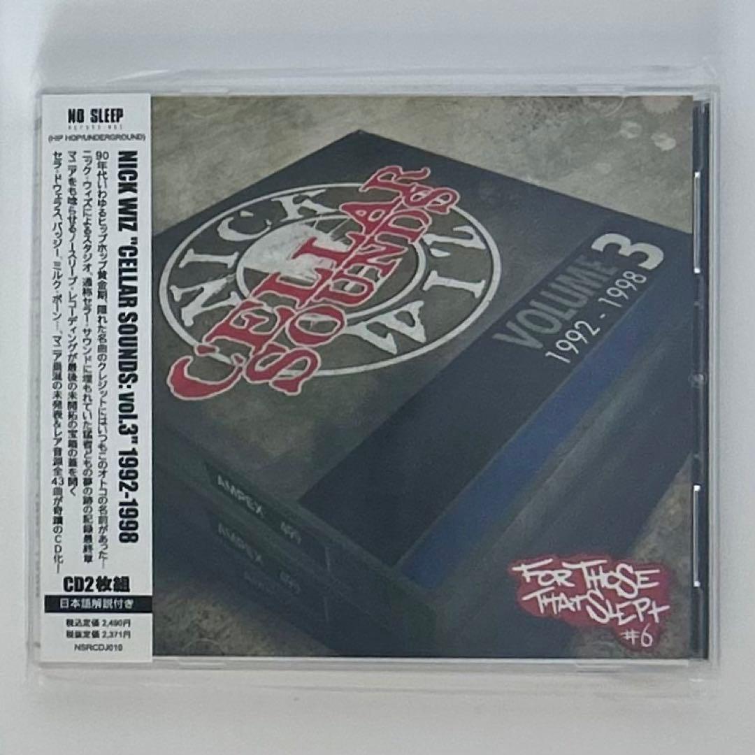 洋楽 CELLAR SOUNDS VOL.3 NICK WIZ