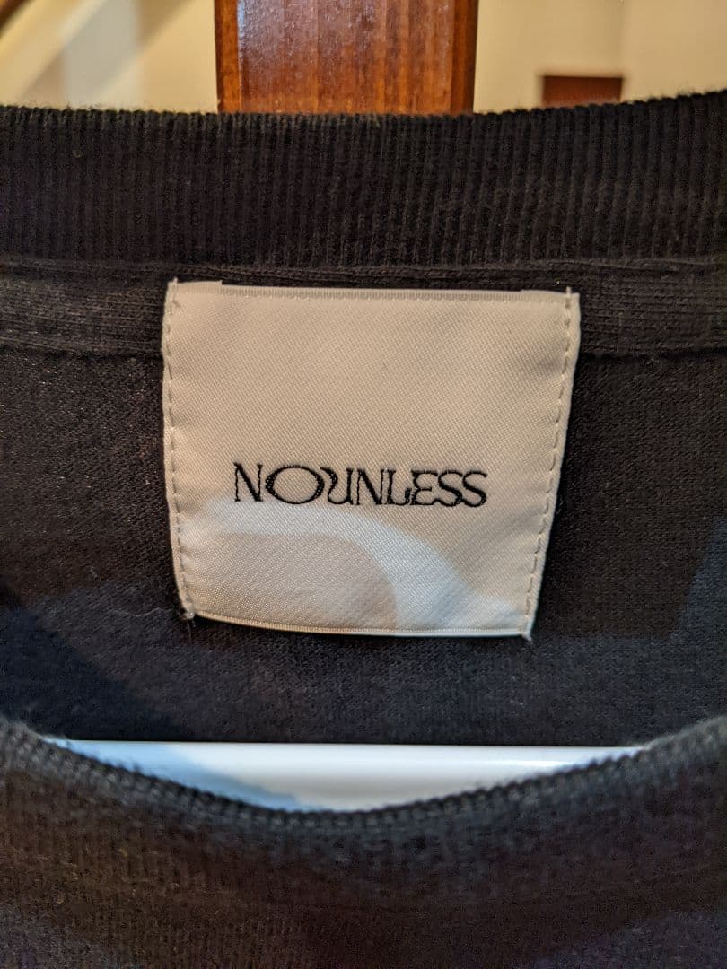 トップス NOUNLESS BIG OVER PRINT LONG TEE