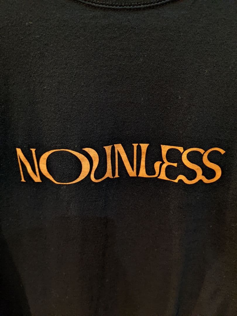 トップス NOUNLESS BIG OVER PRINT LONG TEE
