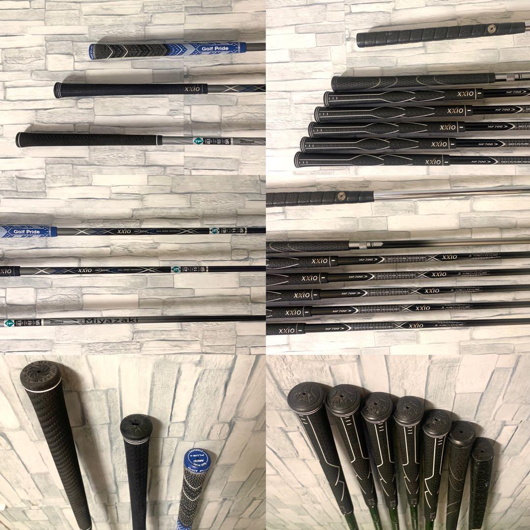 ゼクシオバッグ付 XXIO10 高級パター,UT付 本格メンズゴルフクラブセット