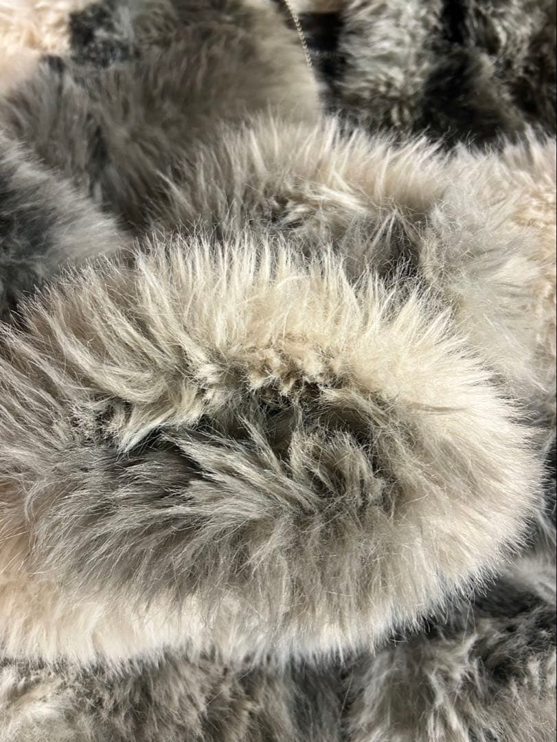 JEANASIS MIX ファーブルゾン コート 毛皮