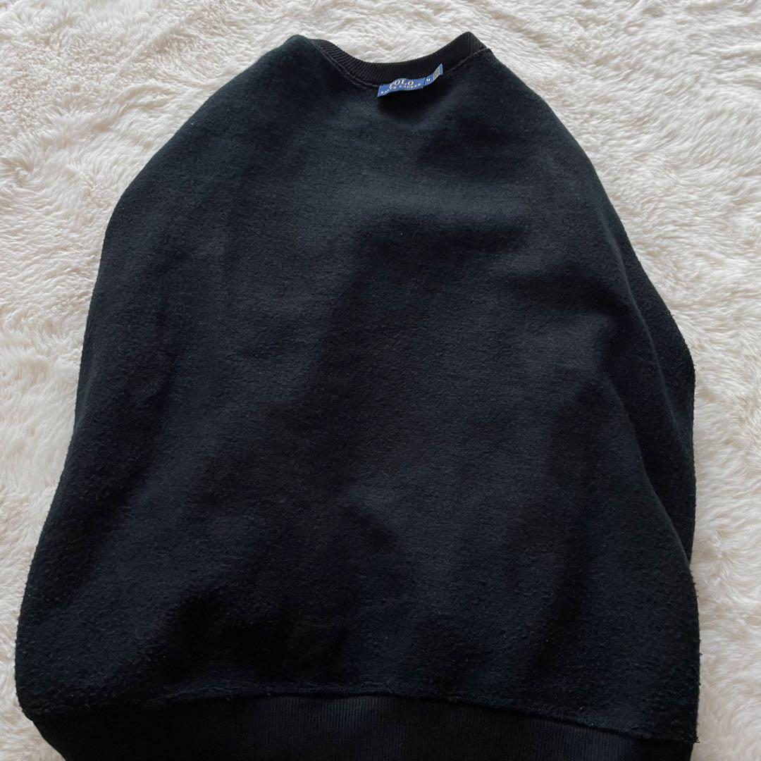 ポロラルフローレン　M ポロベアスウェット　トレーナー　 ココア　ラルフズ　黒