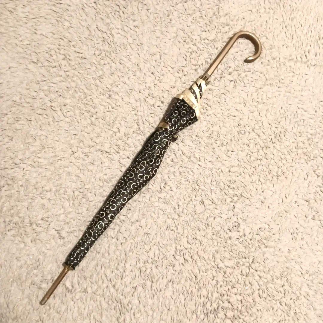 セリーヌ　晴雨兼用 長傘 マカダム柄