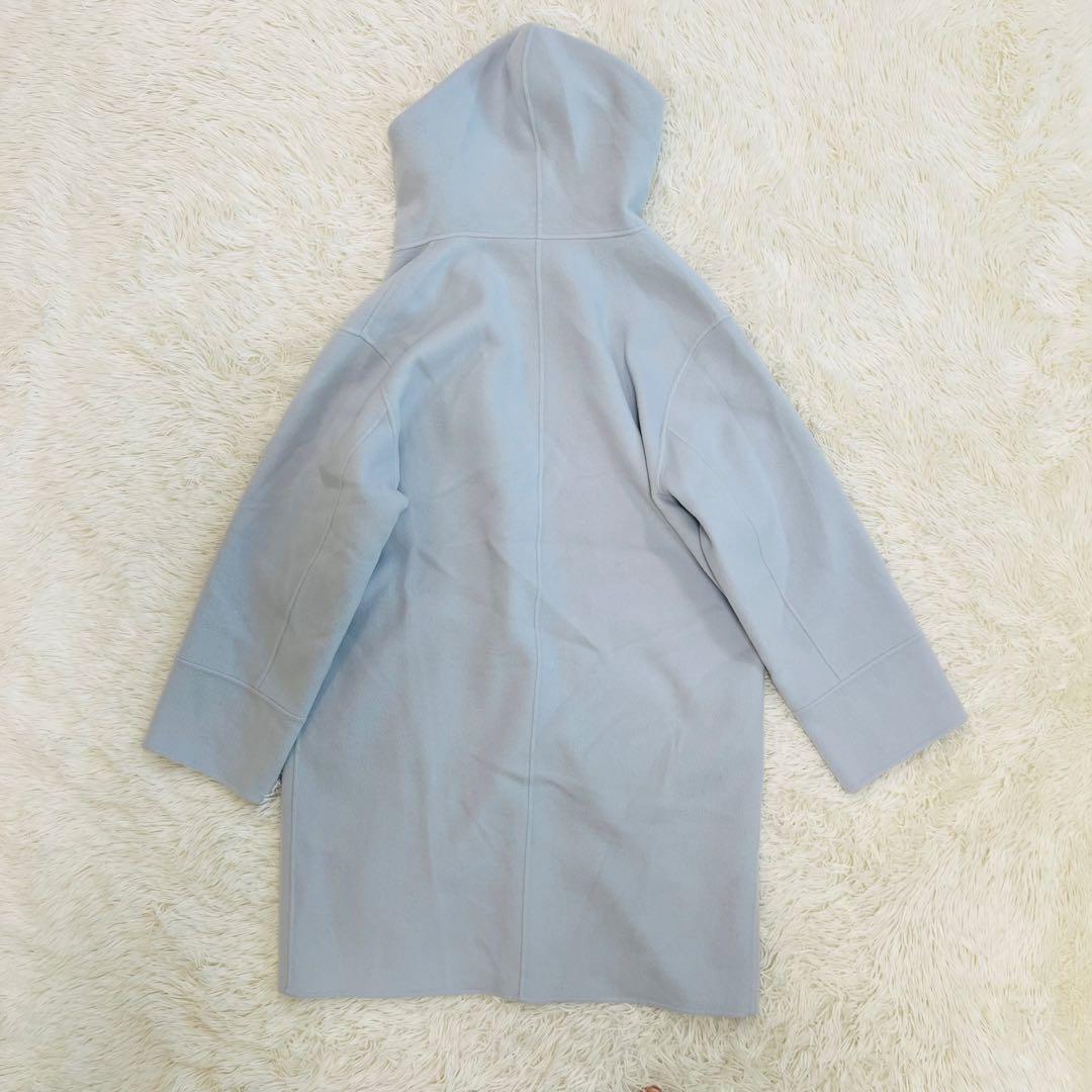 大きいサイズ　近年　イエナ スーパー160ダブルフェイス フードコート ブルー